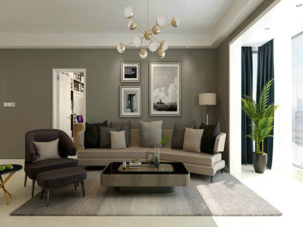 城北國際村-140㎡-現代簡約風格 第3張